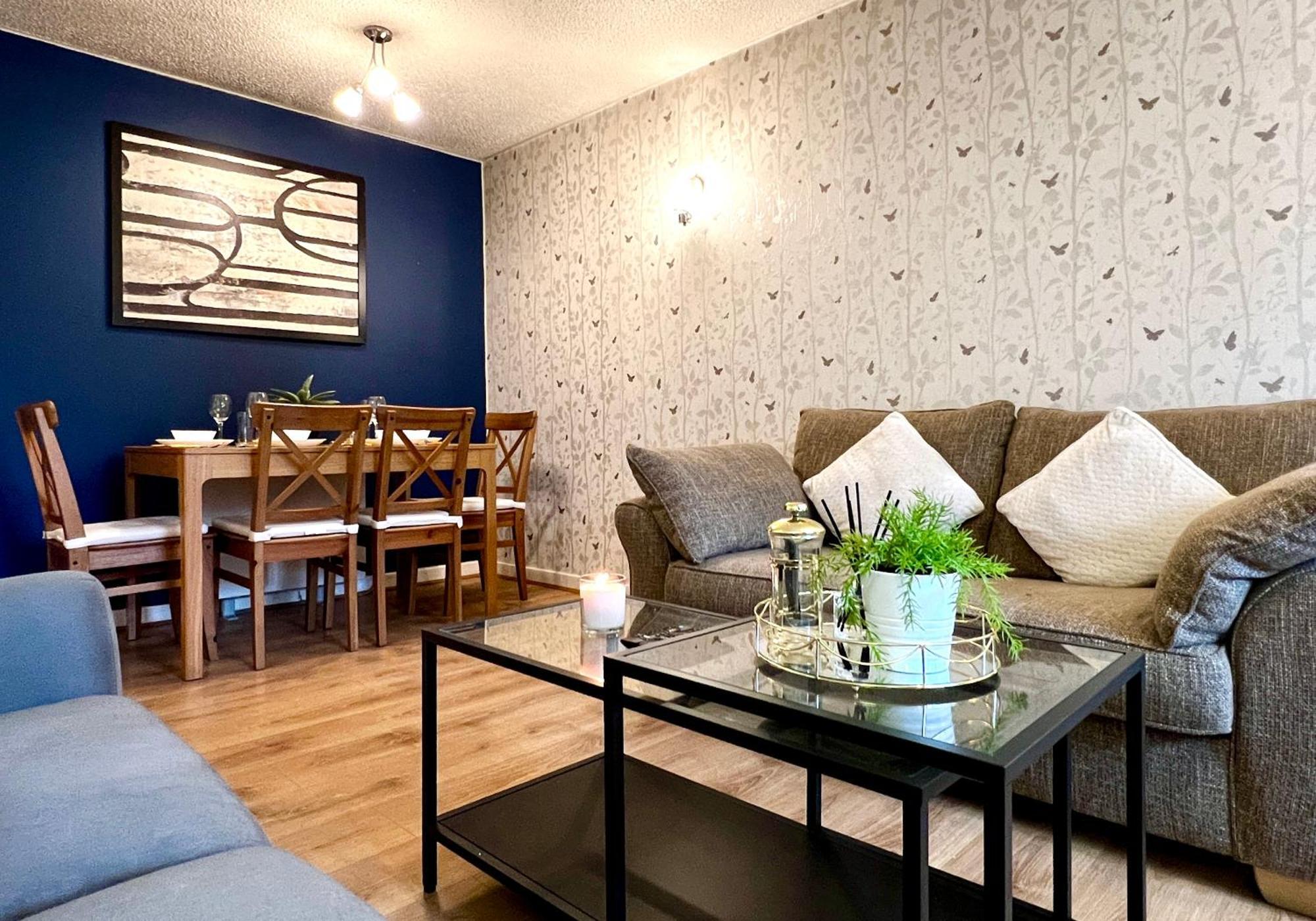 Ground Floor Flat With Free Parking & Wifi Apartment Glasgow Exterior photo