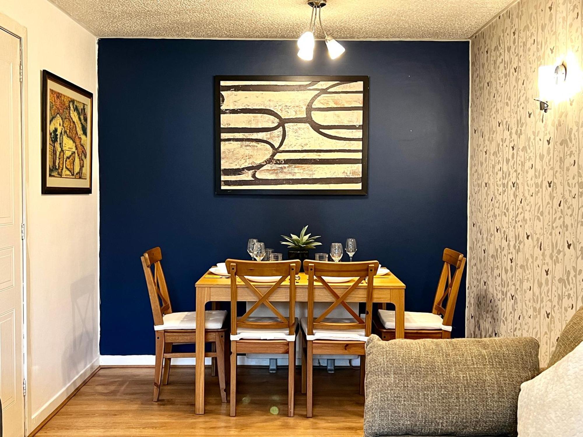 Ground Floor Flat With Free Parking & Wifi Apartment Glasgow Exterior photo